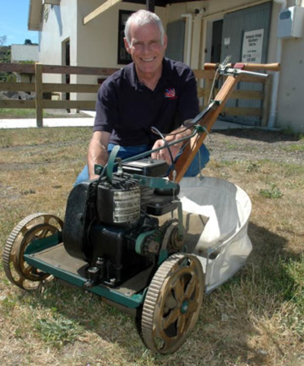 Club preserves memory of pioneer of motor mowers